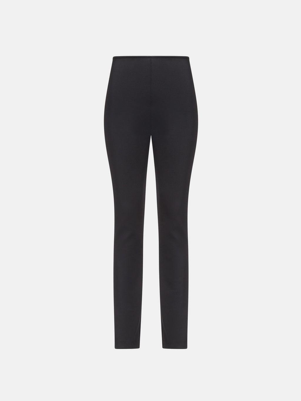 Black Stretch Scuba Jersey Slim-Fit Pant