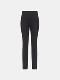 Black Stretch Scuba Jersey Slim-Fit Pant