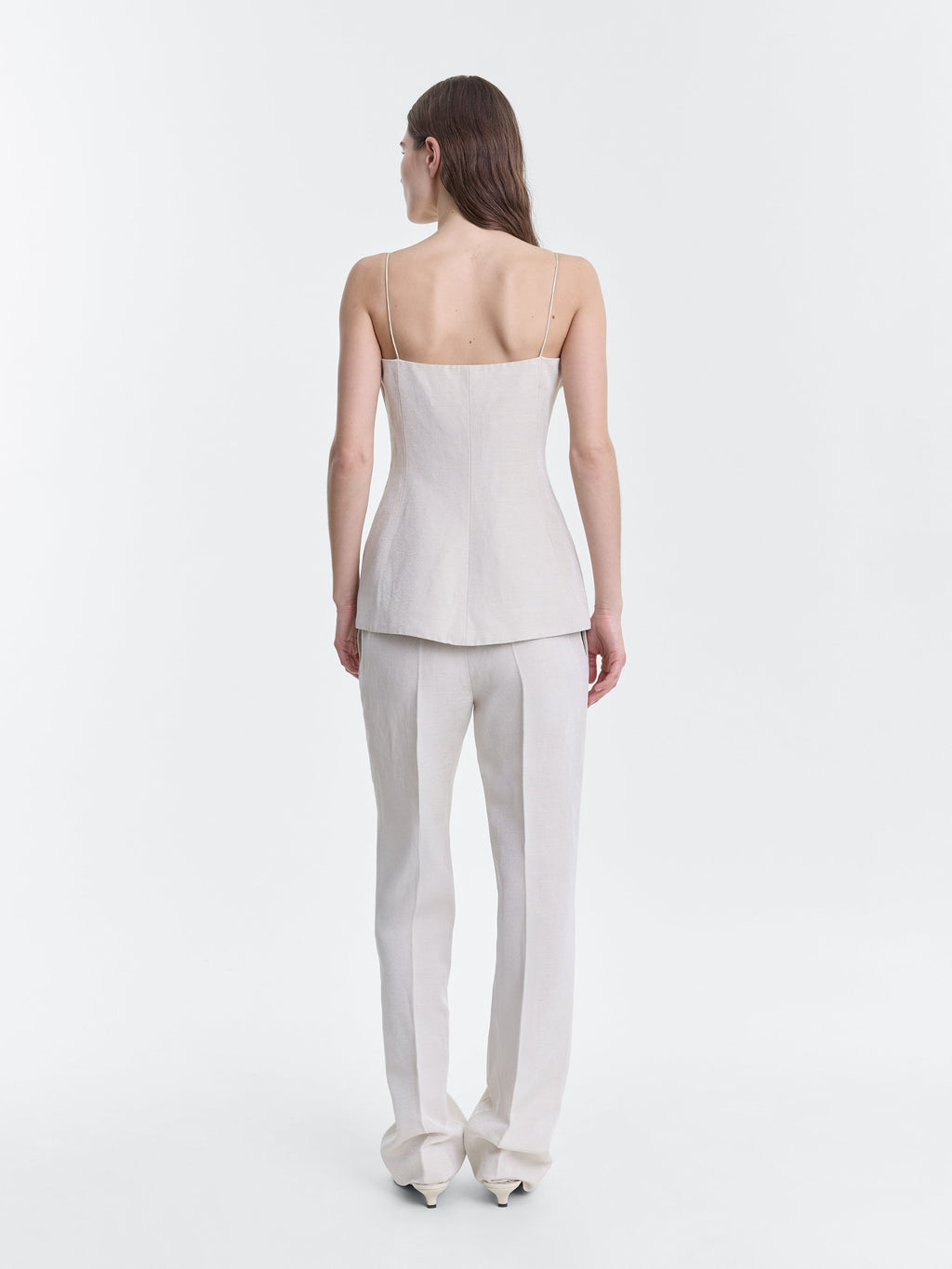 Eilwen Top in Bone